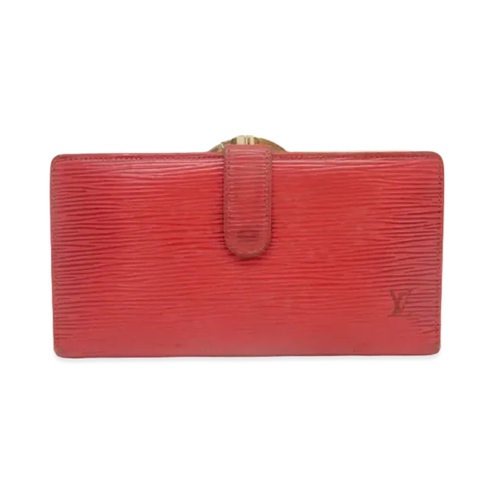 Louis Vuitton Continental Viennois Epi "Castilean Red"