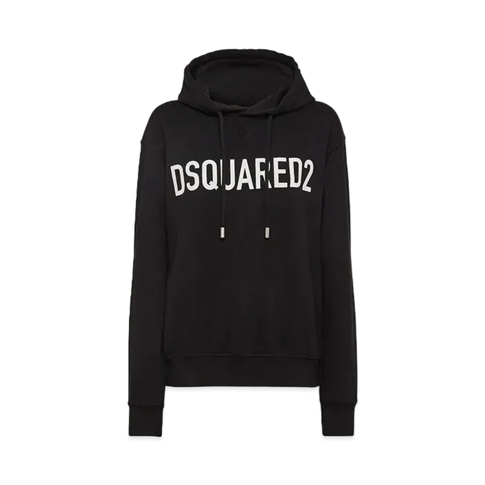 Dsquared2 Cool Fit Hoodie Sweatshirt #2 "Black"