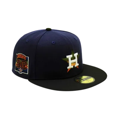 NEW ERA x THE CAP 59Fifty 'THE GRADIENT' Houston Astros "Navy/Black"