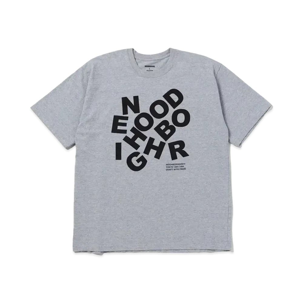 NEIGHBORHOOD NH . Tee SS-25 "Gray"