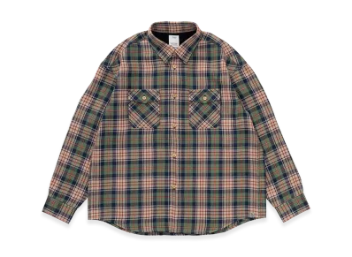 visvim Lumber Check L/S "Navy"