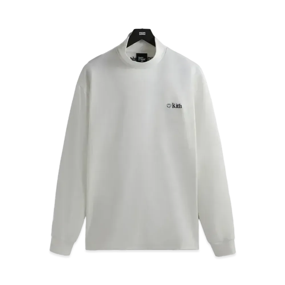 Kith x TaylorMade The Scratch Mock Neck "White"