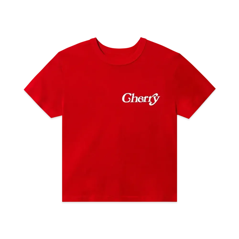 Verdy x Cherry LA Baby Tee "Red"