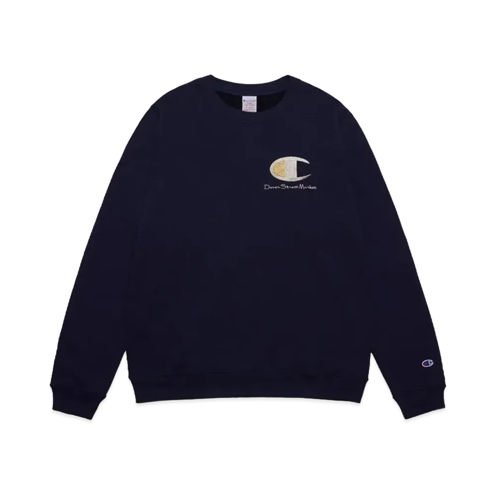 Champion x DSMG Crew Neck Sweatshirt "Navy"