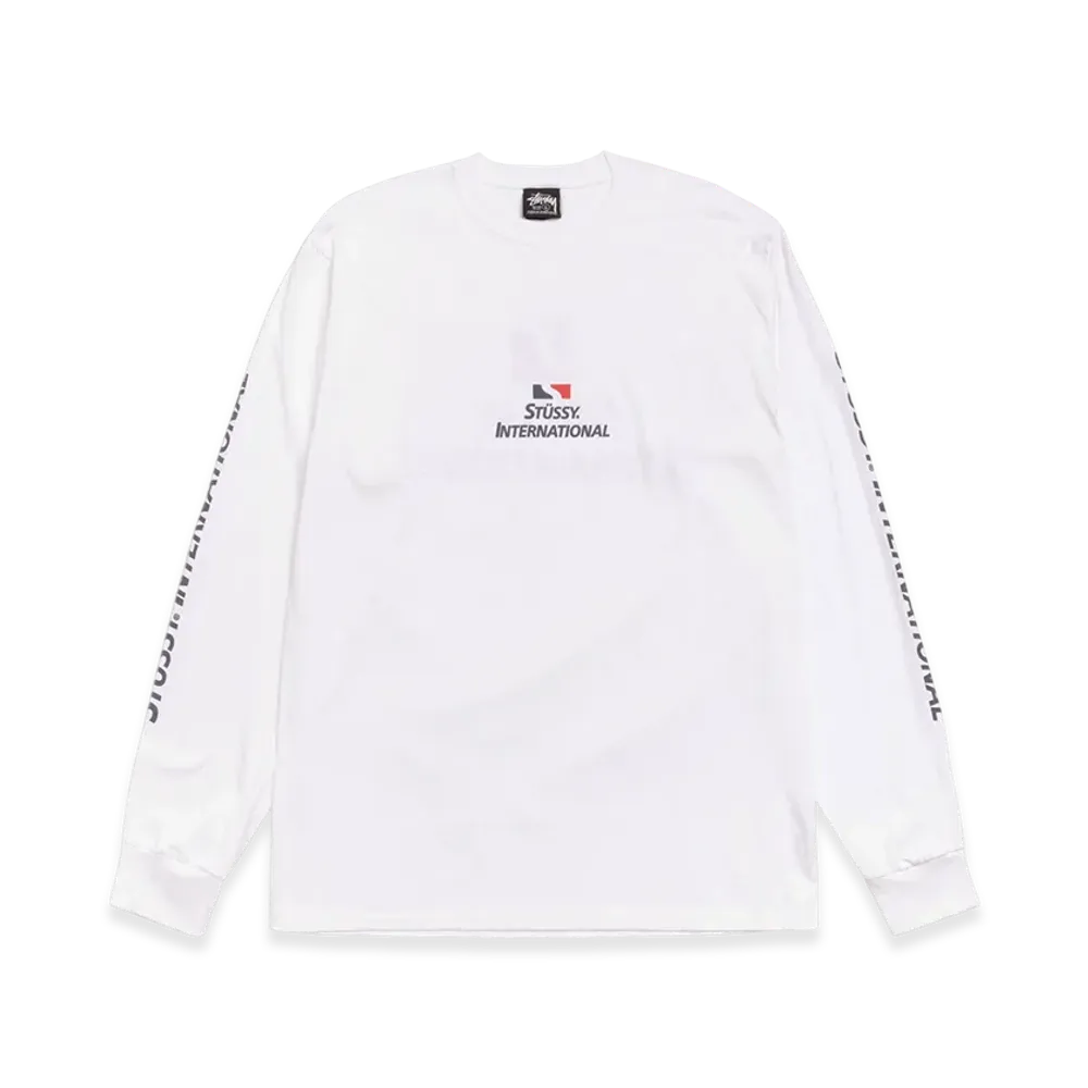 Stussy International Ls Tee "White"