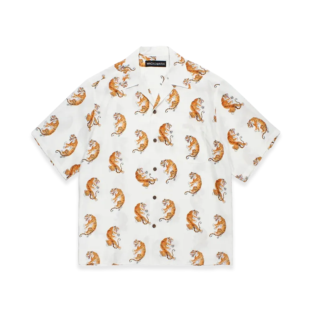 WACKO MARIA x Tim Lehi Hawaiian Shirt "White"