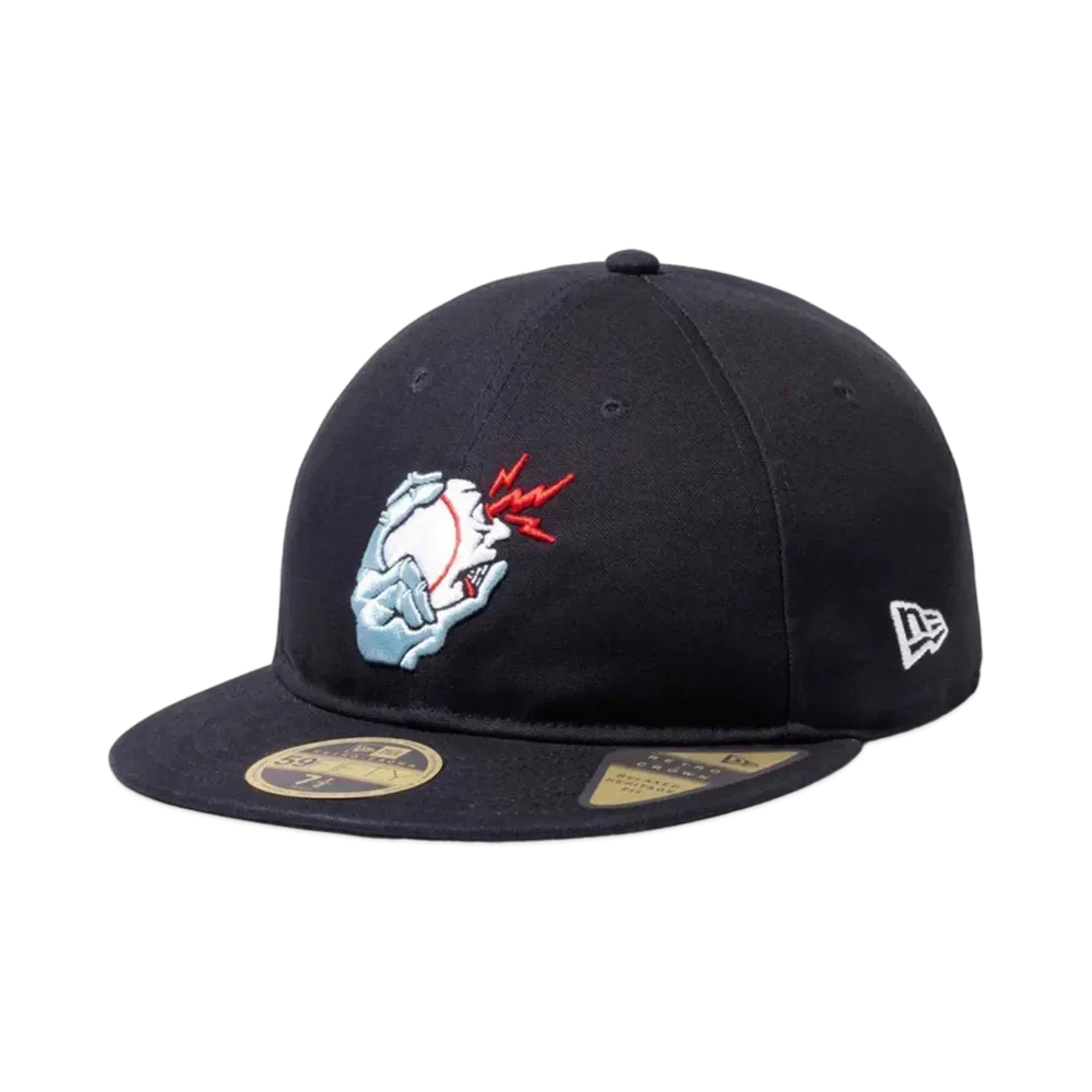NEW ERA x Cookie! RC 59Fifty Ball Finger Logo "Navy"