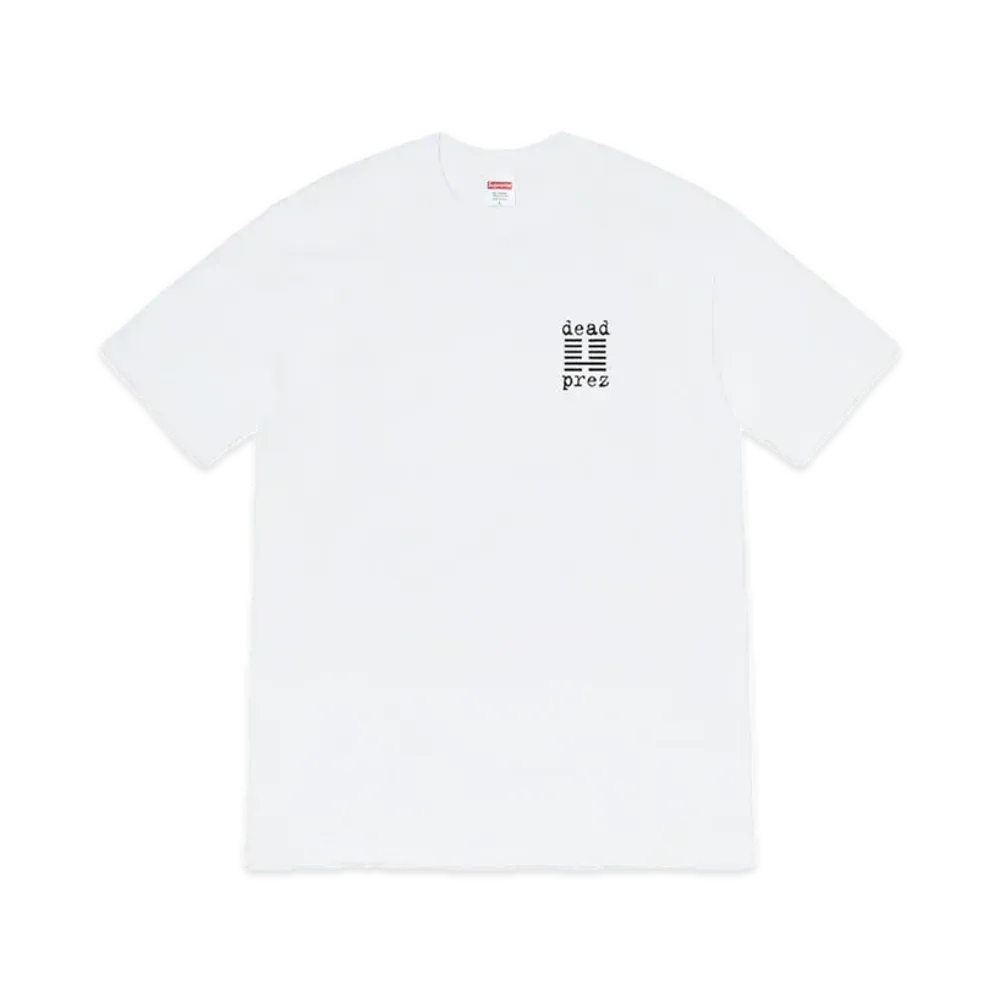 Supreme x dead prez Tee "White"