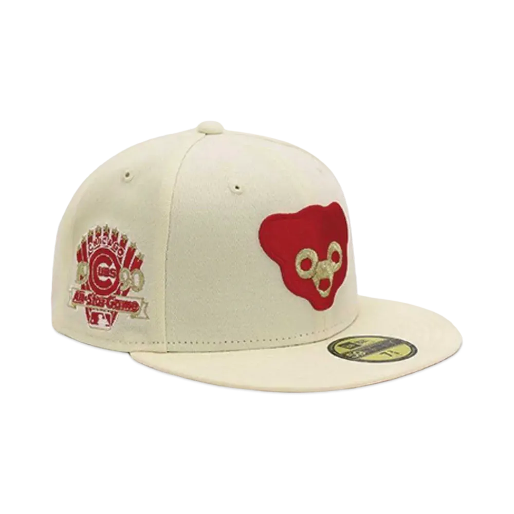 NEW ERA x THE CAP Rising Sun 59Fifty Chicago Cubs "White"
