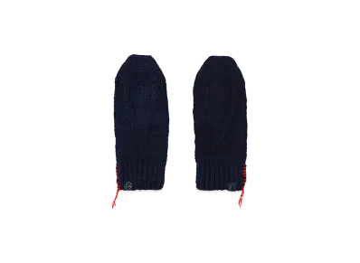 visvim Knit Mitten (N.D.) "Indigo"