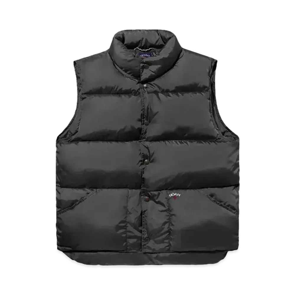 Noah Puffer Vest "Black"