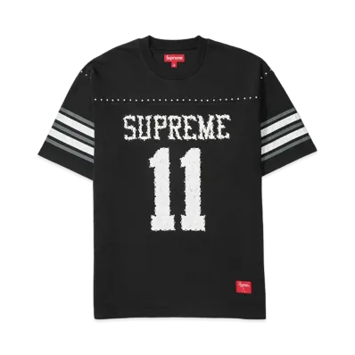 Supreme Studded S/S Football Top "Black"