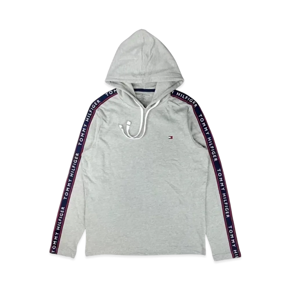 TOMMY HILFIGER Logo Hoodie "Gray"