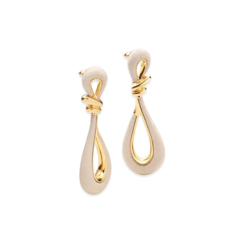 FENDI Filo Earrings "Pink"