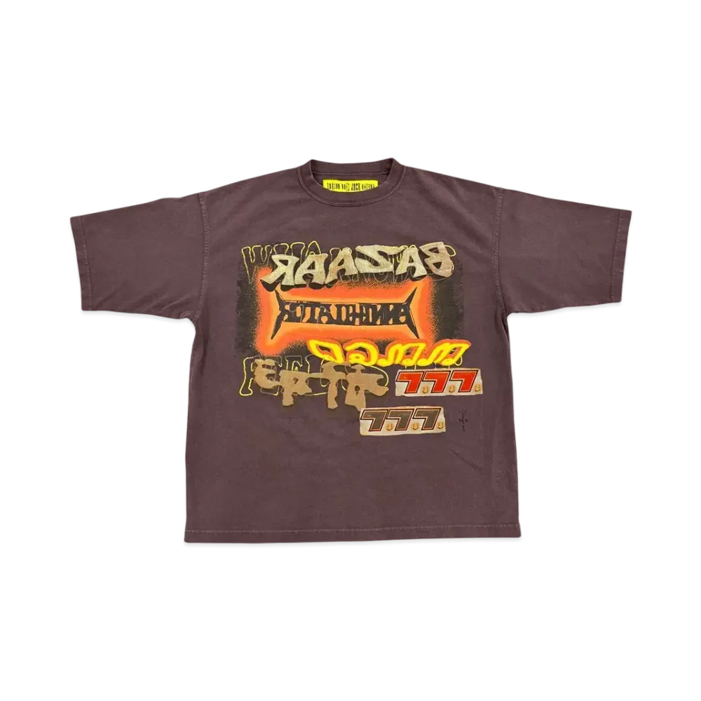 Travis Scott Cactus Jack x CPFM BAZAAR Tee "Brown"