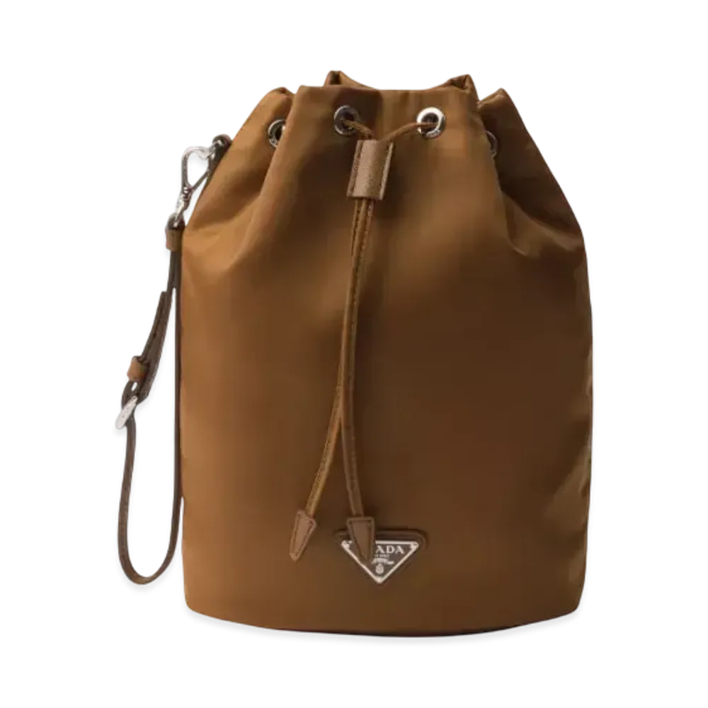 PRADA Re-Nylon Pouch "Brandy"