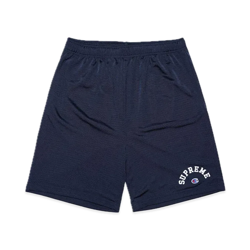 Supreme x Champion Mesh Short "Navy"