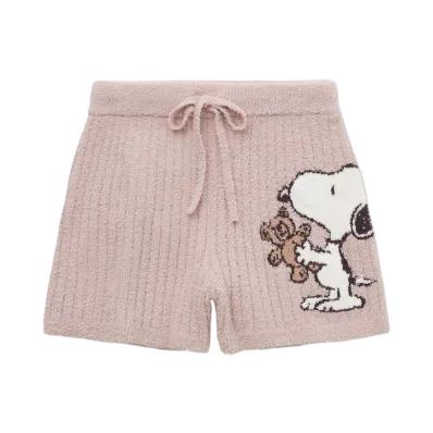 GELATO PIQUE x PEANUTS Snoopy x Bear Jacquard Short Pants "Pink"