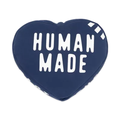 HUMAN MADE Heart Beads Cushion "Navy"