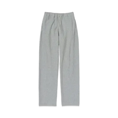 AURALEE Smooth Soft BD Sweat Pants "Top Gray"