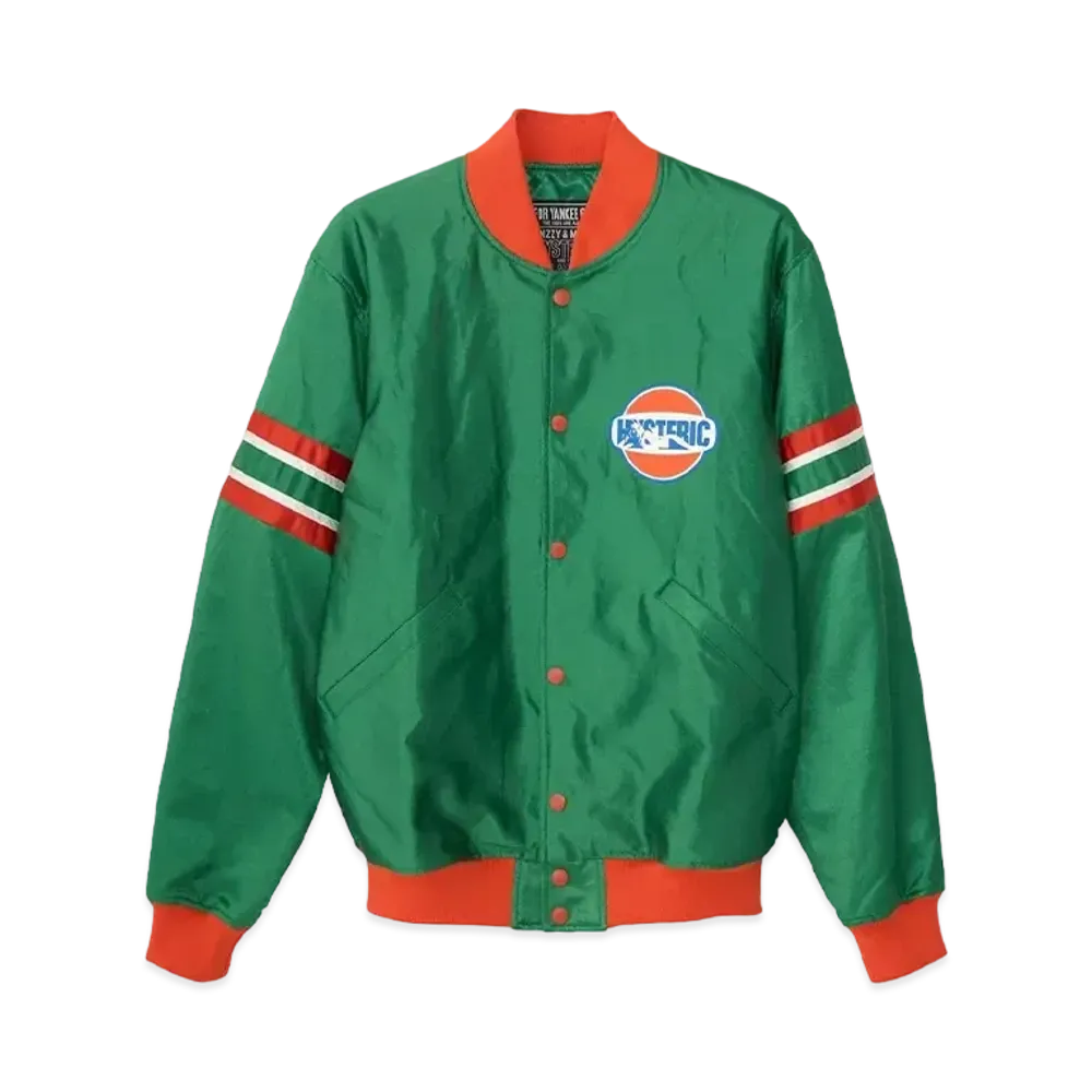 HYSTERIC GLAMOUR Hysteric Dust Stadium Jacket "Green"