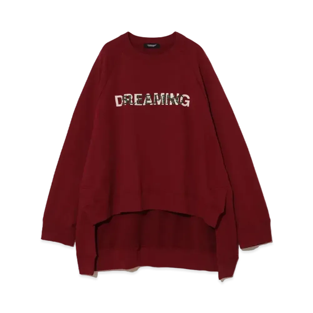 UNDERCOVER Cotton Sweatshirt Pullover "Bordeaux"