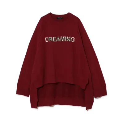 UNDERCOVER Cotton Sweatshirt Pullover "Bordeaux"