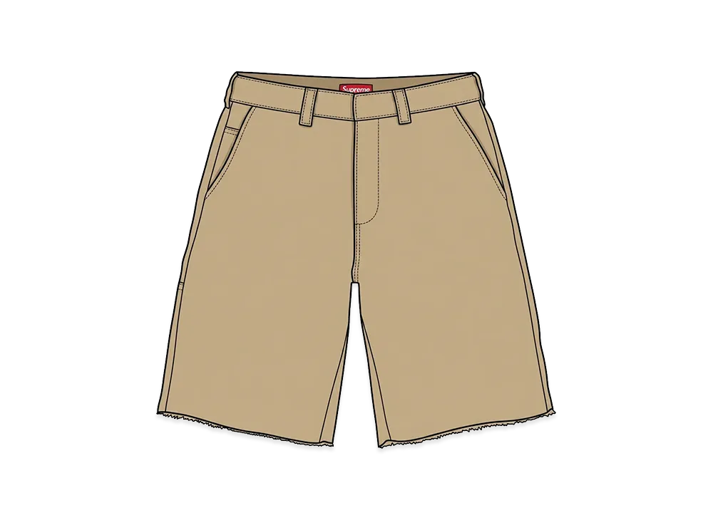 Supreme Work Short "Tan"