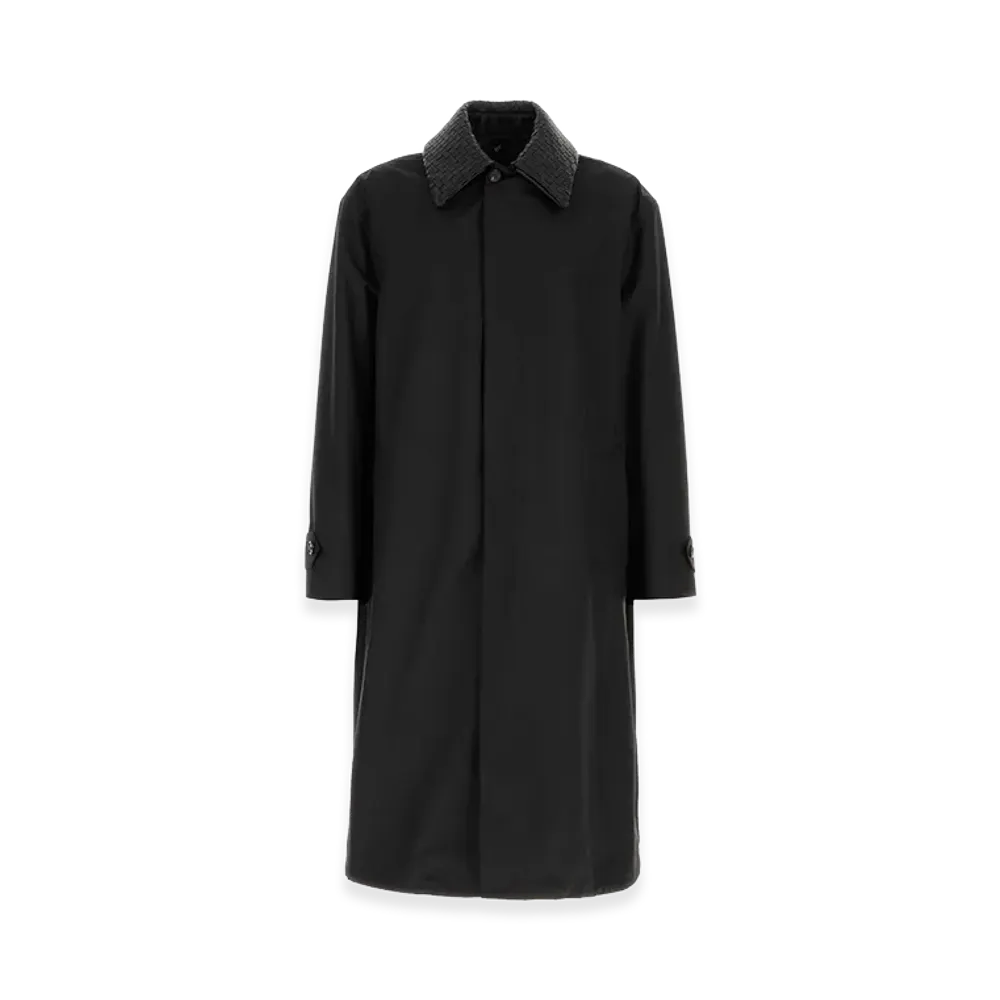 Bottega Veneta Technical Wool Trench "Double"