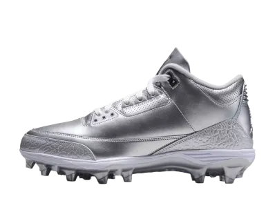 Nike Jordan 3 Mid TD "Metallic Silver"