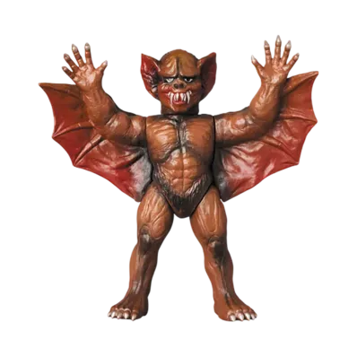 MEDICOM TOY "Toei Retro Sofvi Collection" -MASKED RIDER BLACK- Bat Monster