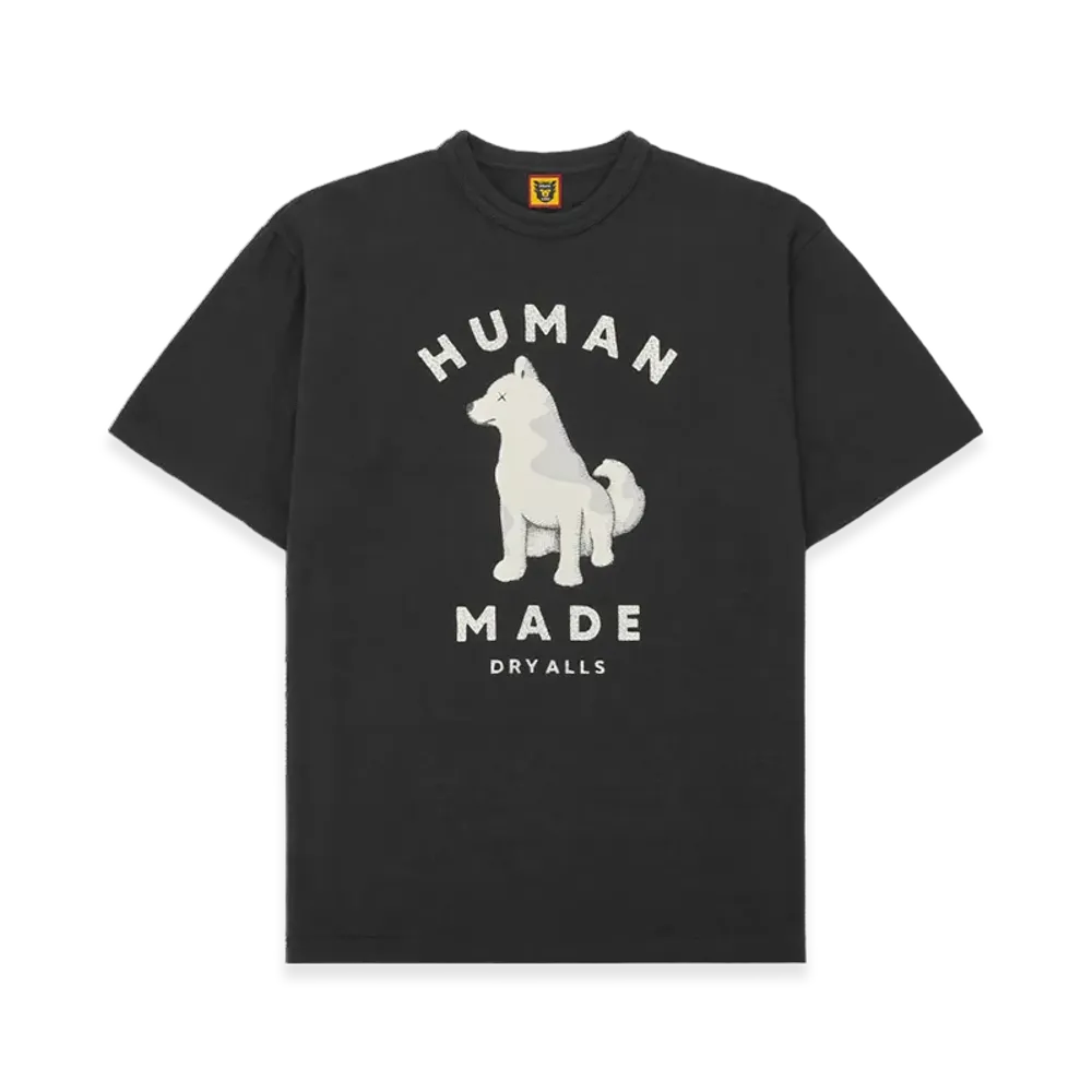 HUMAN MADE x Kaws Graphic T-Shirt Seoul Store Exclusive "Black"