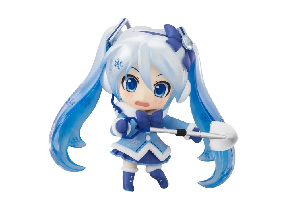 Good Smile Company "Nendoroid" -Character Vocal Series- 207 Snow Miku: Fluffy Coat Ver.