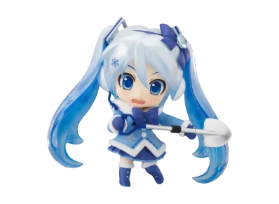 Good Smile Company "Nendoroid" -Character Vocal Series- 207 Snow Miku: Fluffy Coat Ver.