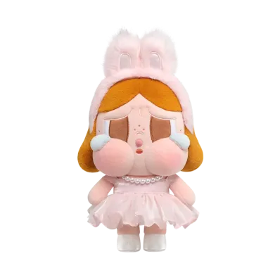 POP MART CRYBABY SHINY SHINY SERIES-Plush Doll Pink