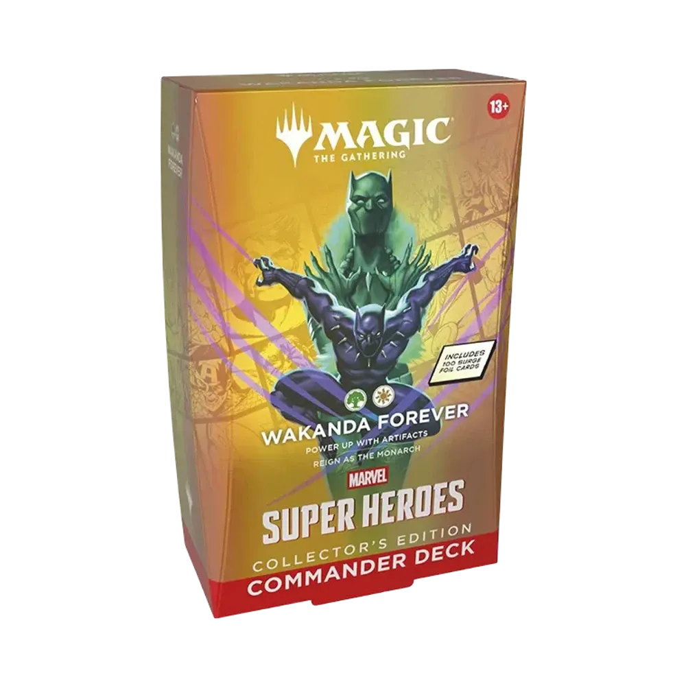 マジックザギャザリング 統率者デッキ:コレクターズエディション「マーベル スーパー・ヒーローズ ワガンダは永遠なり」英語版