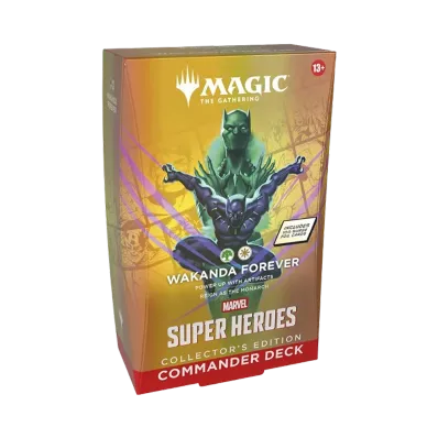 マジックザギャザリング 統率者デッキ:コレクターズエディション「マーベル スーパー・ヒーローズ ワガンダは永遠なり」英語版