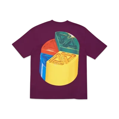 PALACE Hi-Chart T-Shirt "Purple"