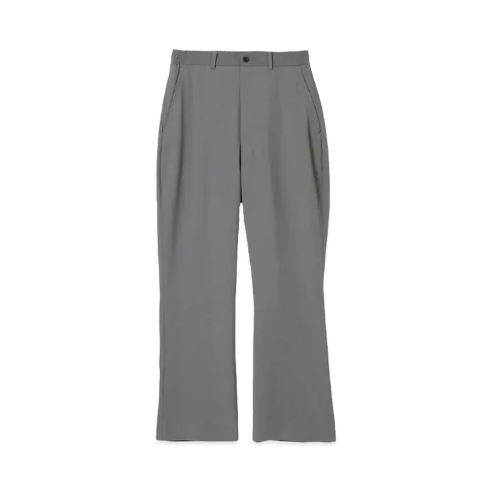 N.HOOLYWOOD Wide Flare Pants "Charcoal"