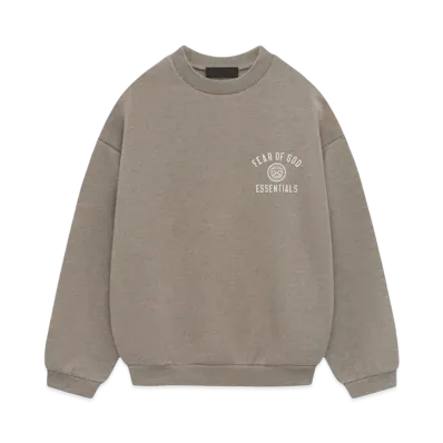 FEAR OF GOD Essentials Fleece Crewneck "Heather Gray"
