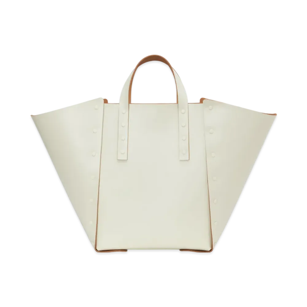 Hender Scheme Assemble Hand Bag Wide L "White"
