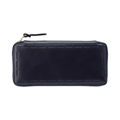visvim LEATHER LONG WALLET "Navy"