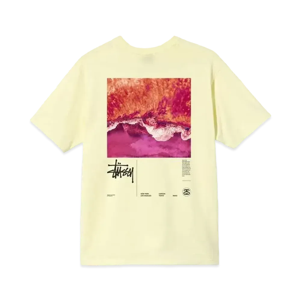 Stussy OCEAN DREAM TEE "Yellow"