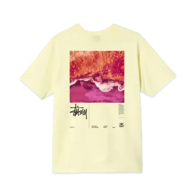Stussy OCEAN DREAM TEE "Yellow"