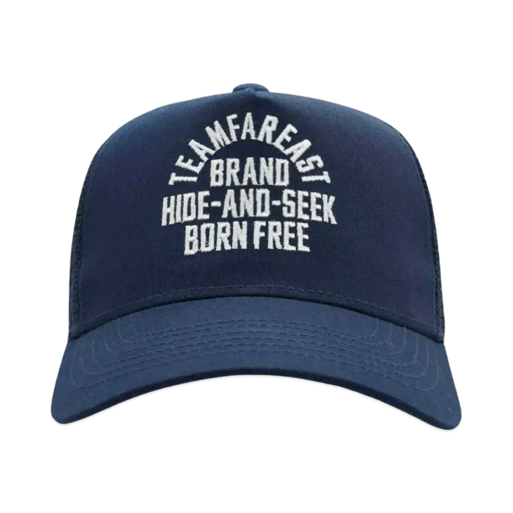 Hide and Seek College Mesh CAP(24ss) "NAVY"