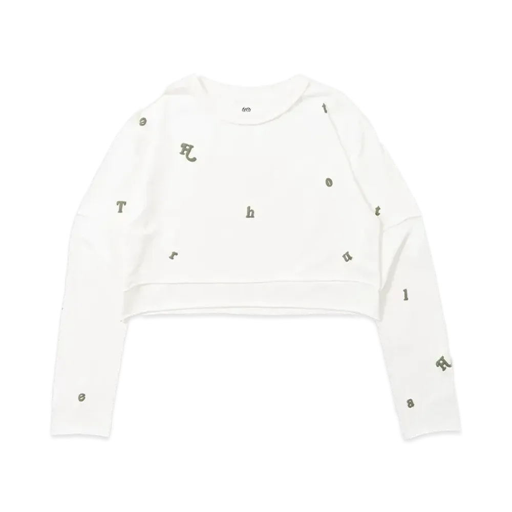 HTH All over pattern long tee "OFF"