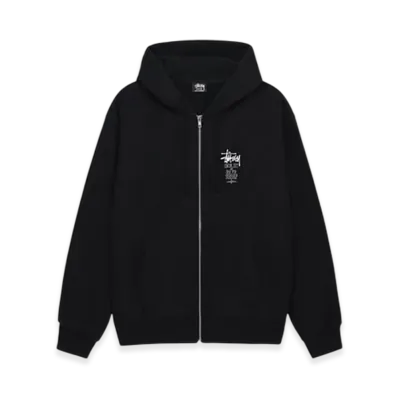 Stussy Swim Out Zip Hoodie "Black"