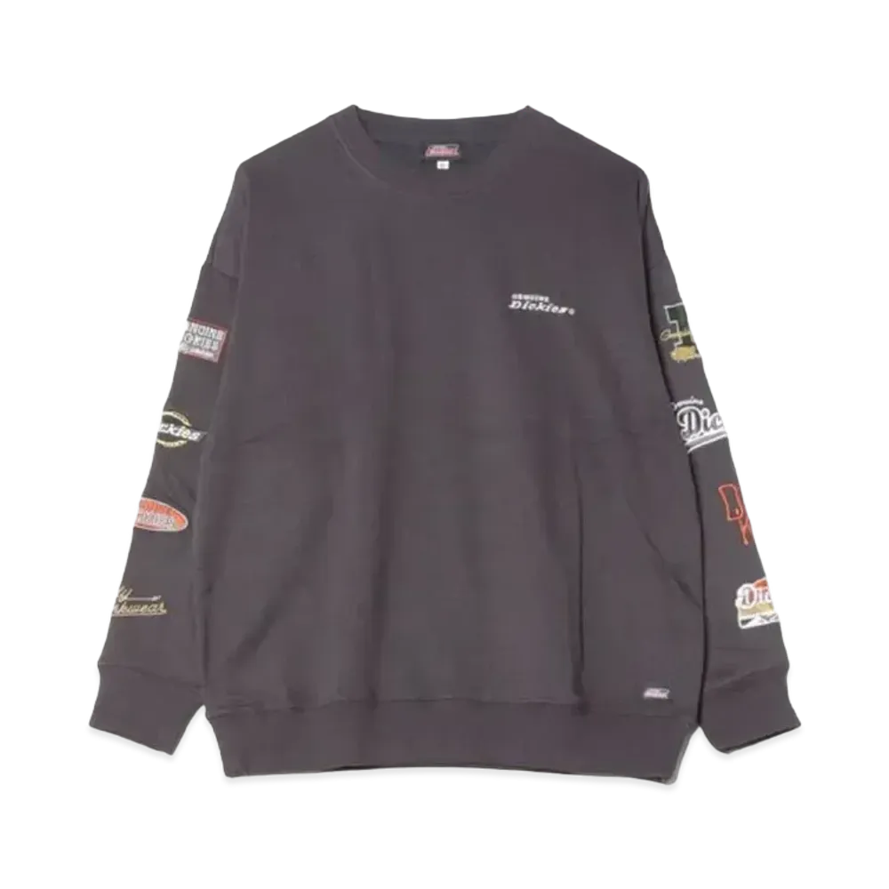 Dickies Genuine Sleeve embroidered logo sweatshirt "Sumikuro"