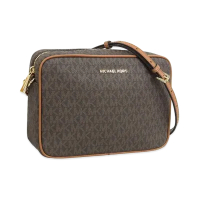 MICHAEL KORS Women's Jet Set LG EW Crossbody "Brown"