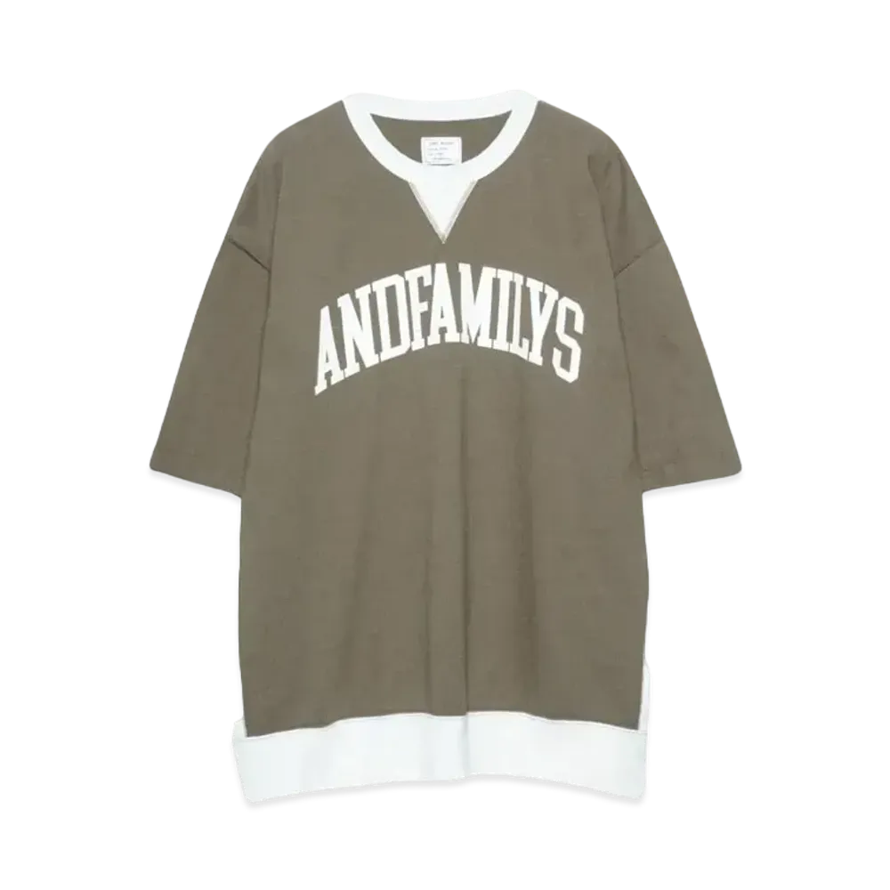 ANDFAMILYS BIG BUD TWO TONE -College- "OLIVE"